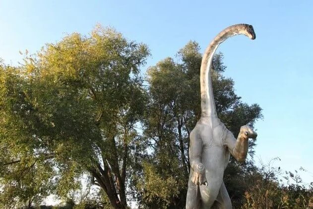 Dinosaurios de pie sobre sus patas - Braquiosaurio